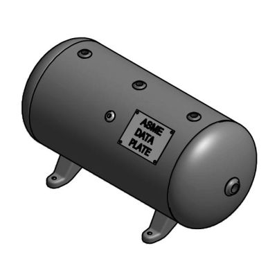 12 Gallon Air Tank Horizontal