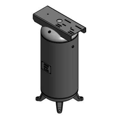 30 Gallon Air Tank with Vertical wth Feet and Top Plate 200 PSI ASME Coded | A10041