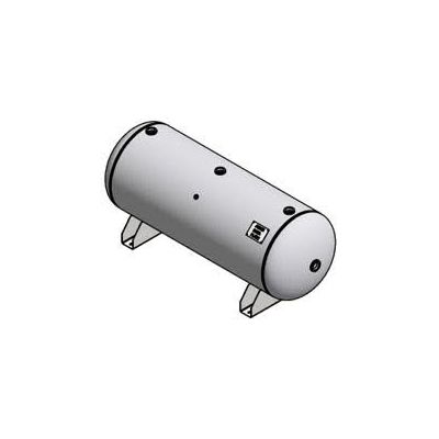 T60H-200, 60 Gallon Horizontal Air Tank, 200 PSI, ASME Coded, Quincy Compressor
