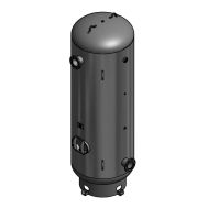 SteelFab 1,550 Gallon Air Tank Vertical with Skirt Rated for 200 PSI ASME Coded | A10332