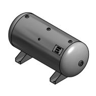 SteelFab 60 Gallon Horizontal Air Tank, 20