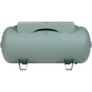 Manchester 10 Gallon Air Tank Horizontal, Legs & Topplate, 200 PSI, 10