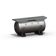 Manchester 120 Gallon Air Tank Horizontal Extended Legs & Topplate | 200 PSI | 302700